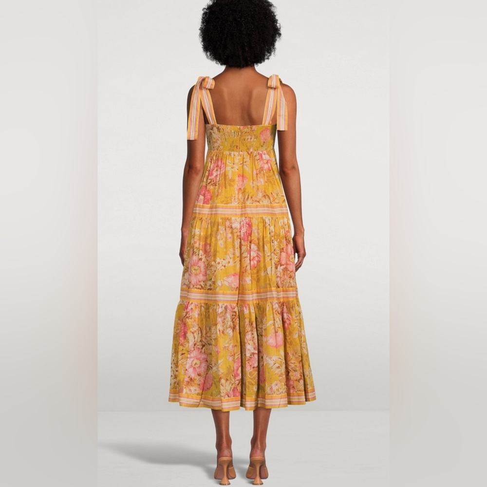 Zimmerman🌺 The Pattie Midi Dress in Bright Florals. Zimm Sz. 2= US 6/8 - Picture 12 of 13